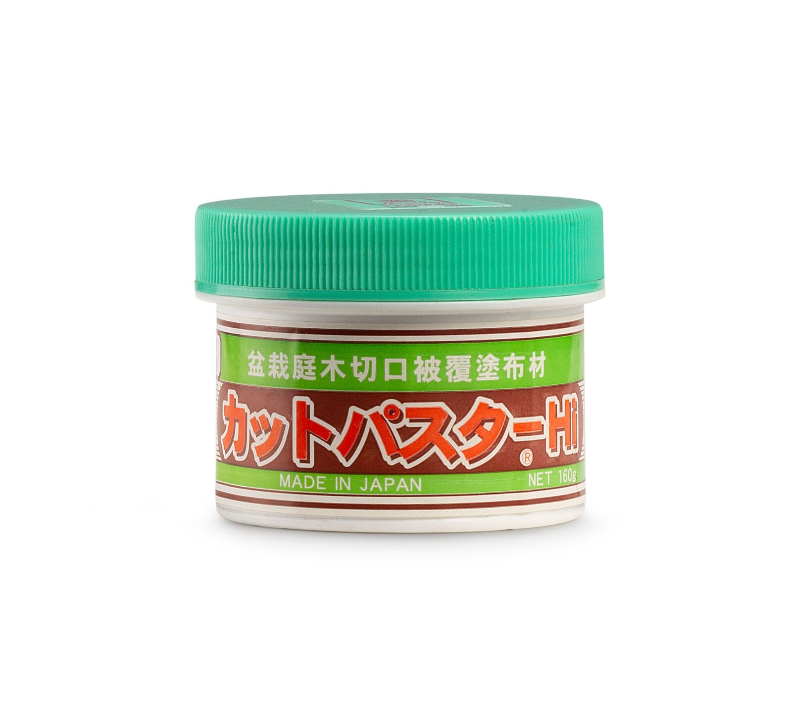 Pasta mastice cicatrizzante per bonsai cut paster 160 gr - Coperchio verde