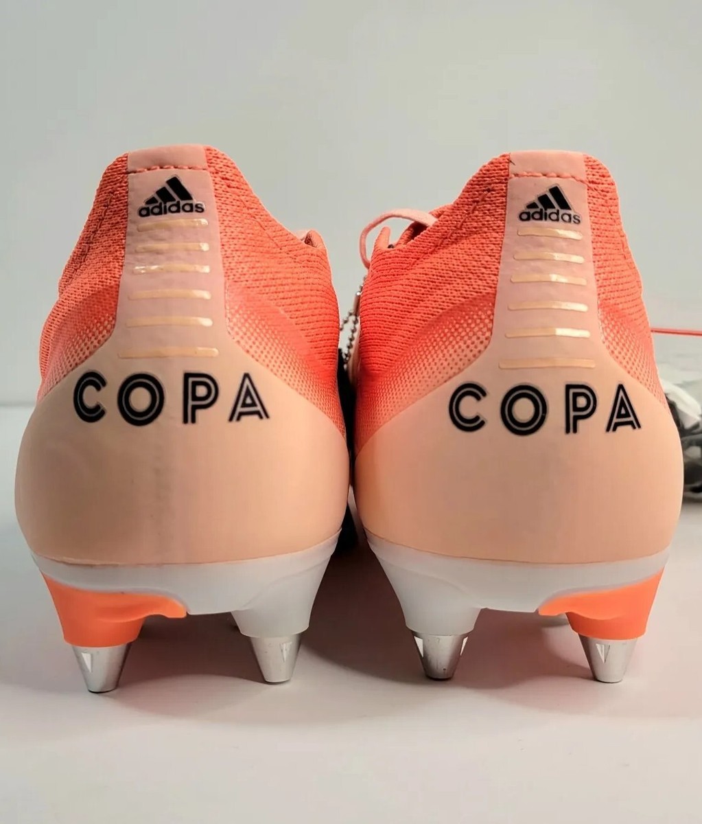 Size 7.5 - adidas Copa 19.1 SG Glow Pink Hi-Res Coral for
