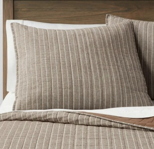 white flannel euro sham