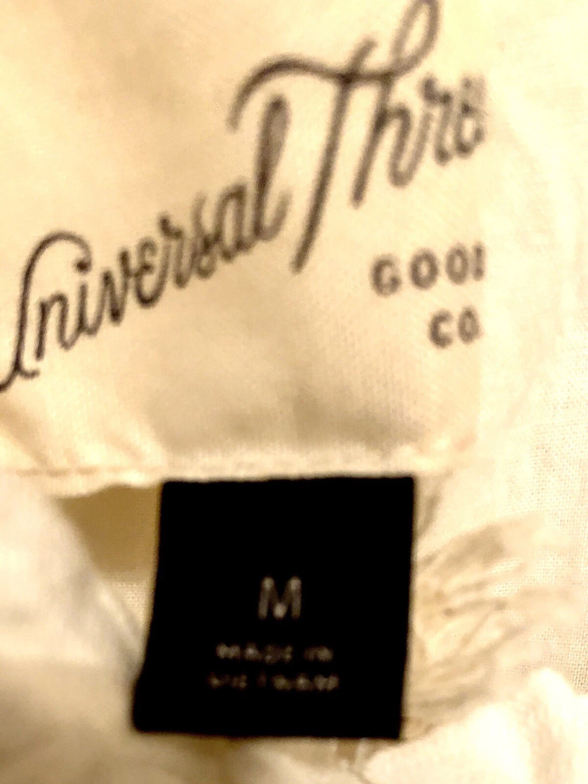 PALM ANGELS Abito da sole bianco cotone donna M tasche elastiche copri ginocchio abbigliamento spiaggia nuovo con etichetta