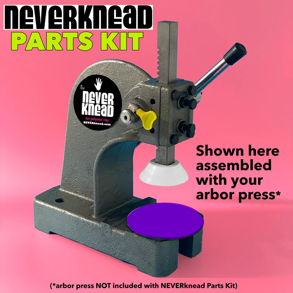 KIT DE PIEZAS HÁGALO USTED MISMO Tutor de arcilla polimérica Cindy púrpura herramienta de acondicionamiento PCT Foto 2 de 4