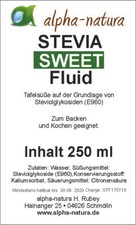 4x 250ml Stevia Premium Liquid-No Bitter Substances + 300 Stevia Tabs in Dispenser