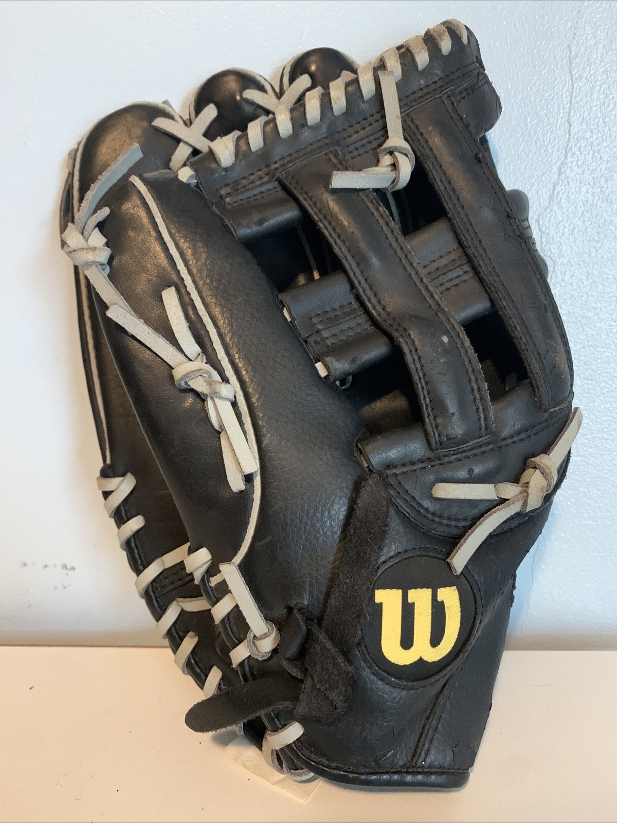 Wilson Elite Softball Glove 13" Inch A2449 Black LHT Oversized Pocket