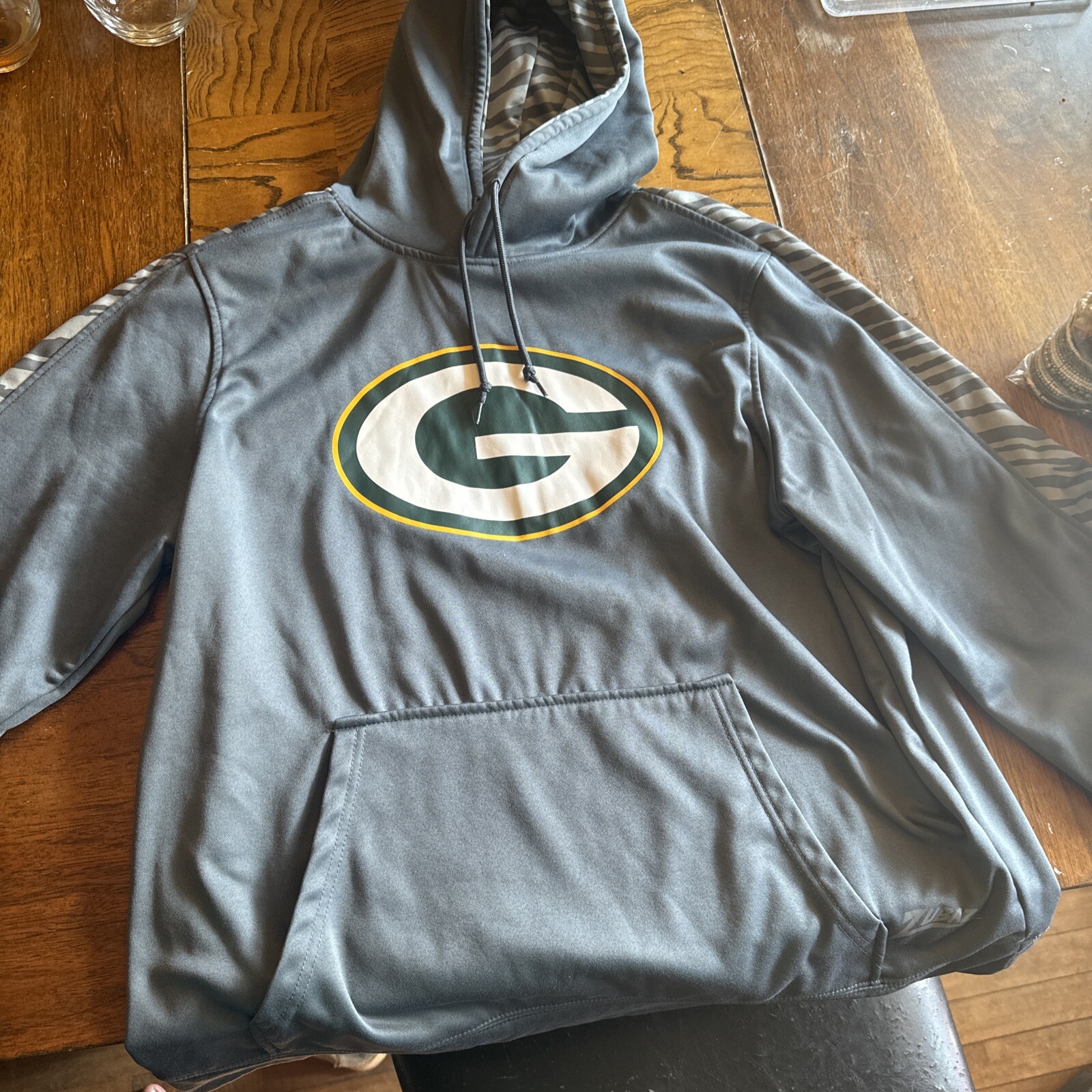 NFL Green Bay Packers Football Hoodie Sweatshirt Adult Size Large
