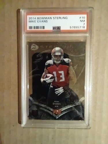 Mike Evans #10 2014 Bowman Sterling card