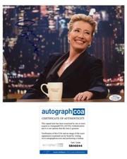 Emma Thompson "Late Night" AUTOGRAPH Signed 'Katherine Newbury' 8x10 Photo ACOA