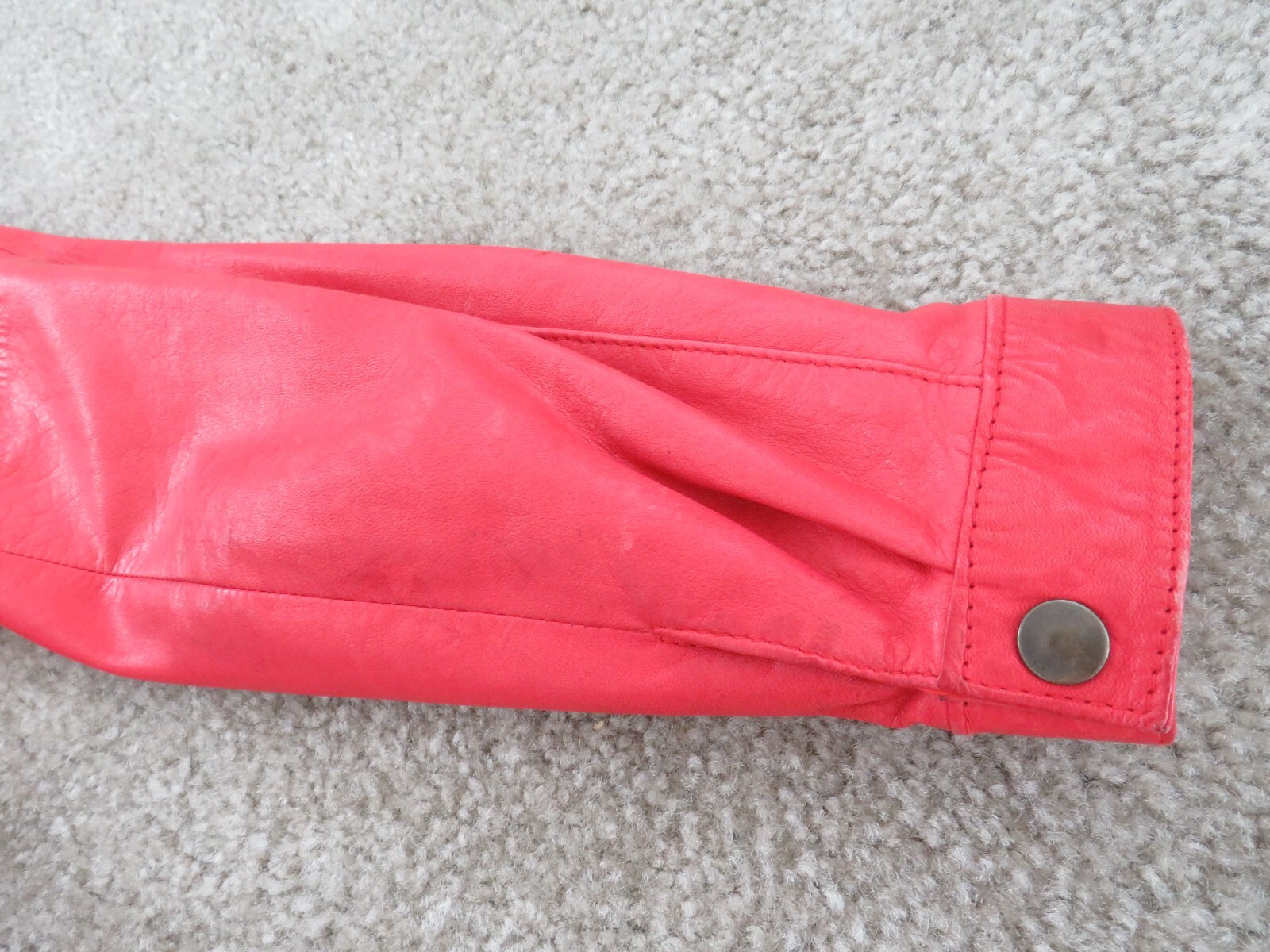 Robert Comstock Summit Red Leather Jacket womens … - image 17