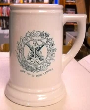 Ceramic C.S.N. Confederate States Navy Beer Stein BRAND NEW