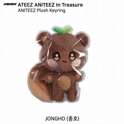 ATEEZ ANITEEZ In Treasure POP UP Store Official MD Plush Keyring