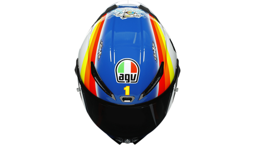 AGV Pista GP RR Moto GP Helmet -Valentino Rossi All Carbon Limited Winter Test - Picture 5 of 12