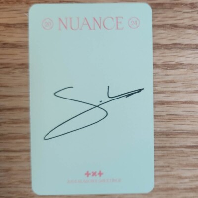 Soobin Official Photocard TXT 2024 Season's Greeting Nuance