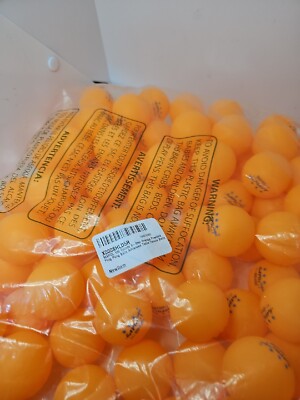 MAPOL 100 Counts 3-Star Orange Practce Png Pong Balls Advanced Table