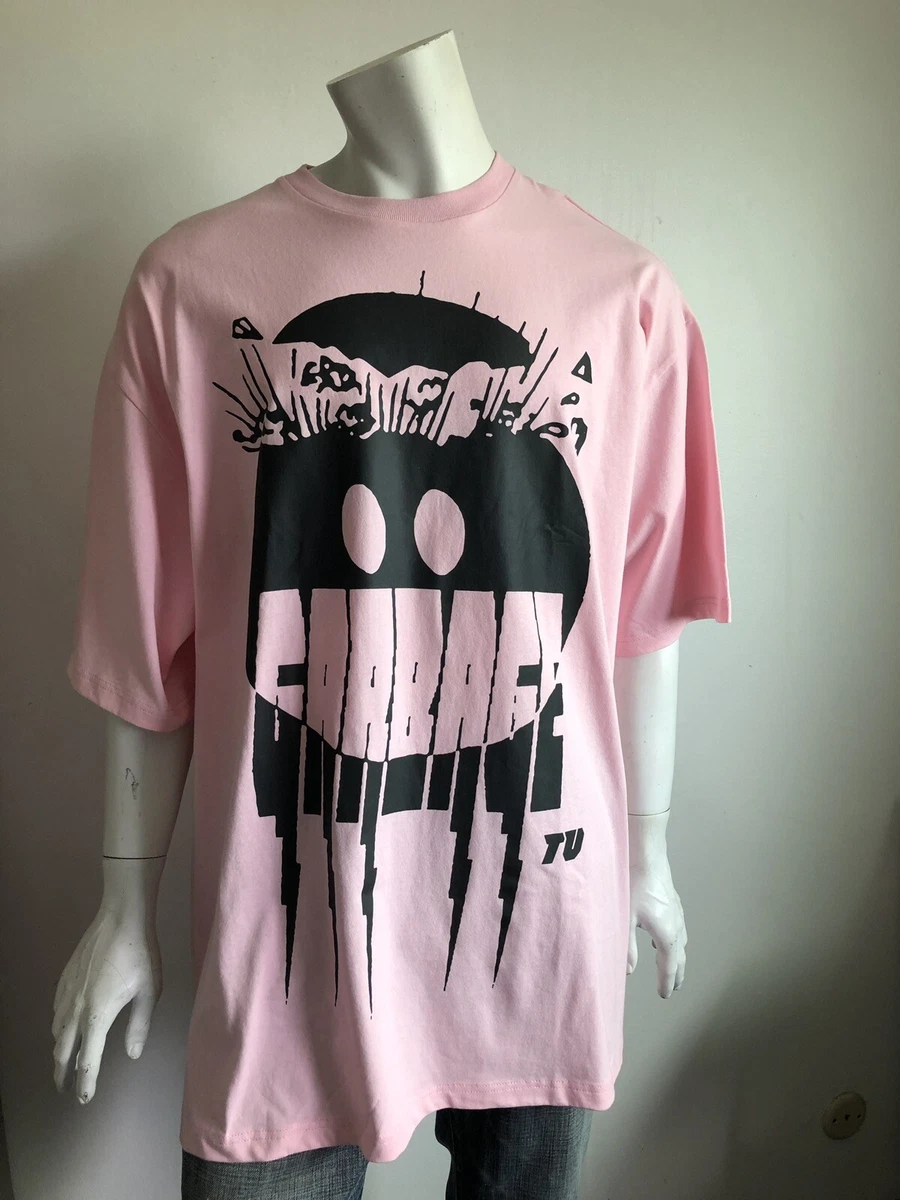 Garbage TV Pink Black It's Magic Short Sleeve T-Shirt Unisex Punk Techno O/S