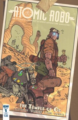 Atomic Robo and the Temple of Od (2016) #   1 Sub Cover (9.0-NM)