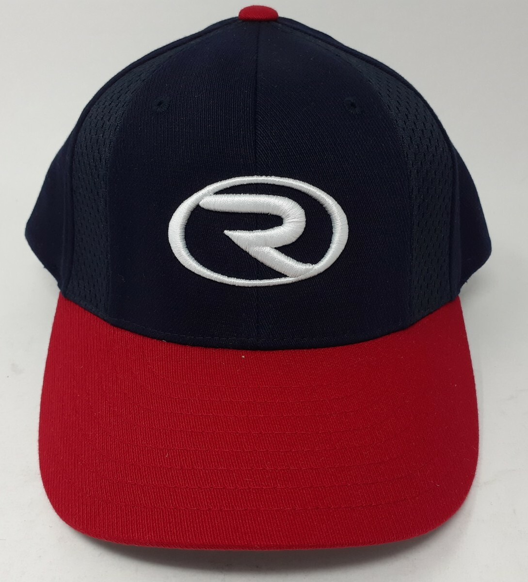 Richardson PTS 14 Blue Red Ballcap Hat Size Med Lg Adjustable LOGO NWOT