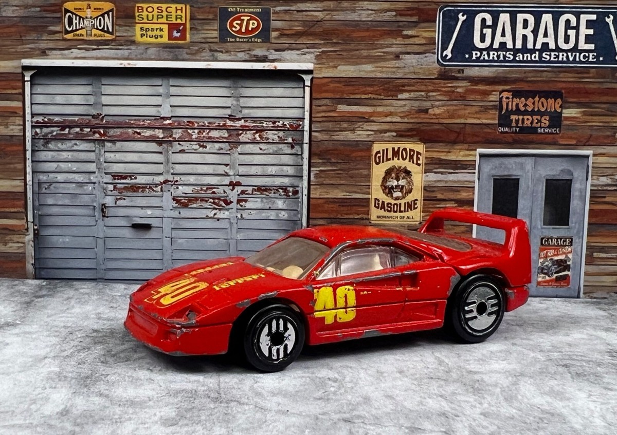 🇮🇹🇮🇹🇮🇹Hot Wheels 1988 Ferrari F40 Red Car /w Opening