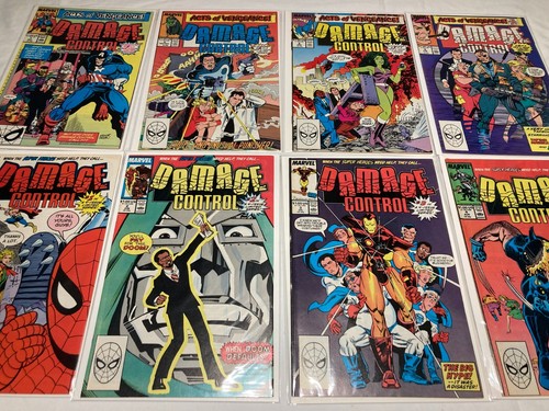 Damage Contro1 1-4 Damage Control Acts of Vengeance 1-4 VF+ VF-Complete Series