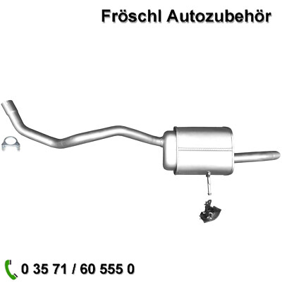 für Renault Megane IV Grandtour 1,2 TCe 1,6 Endtopf Auspuffanlage Anbausatz ##