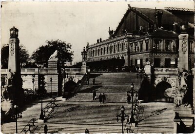 CPM Marseille Monumentale Treppe des Bahnhofs St-Charles FRANKREICH (1376381)