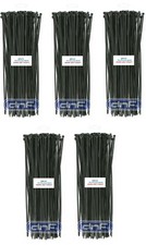 500 PACK 70 LBS 11 INCH BLACK NYLON UV WEATHER RESISTANT ZIP TIE WIRE CABLE 11"