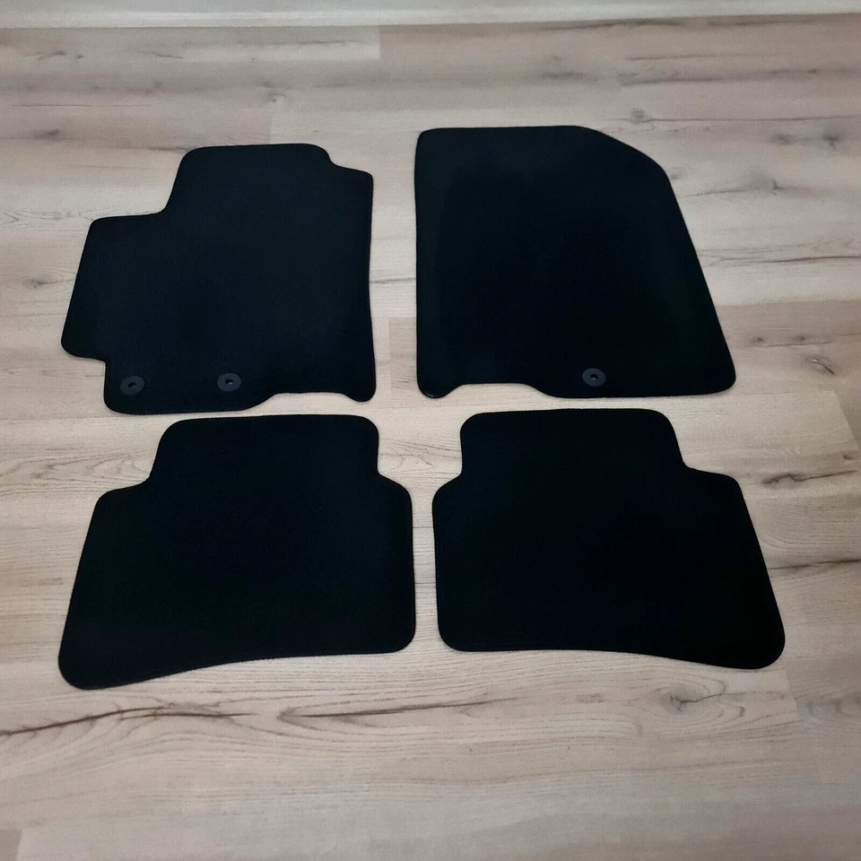 Alfombrillas coche terciopelo para Kia Rio 2005-2011 alfombras impermeables revestimientos automáticos nuevas Foto 3 de 4