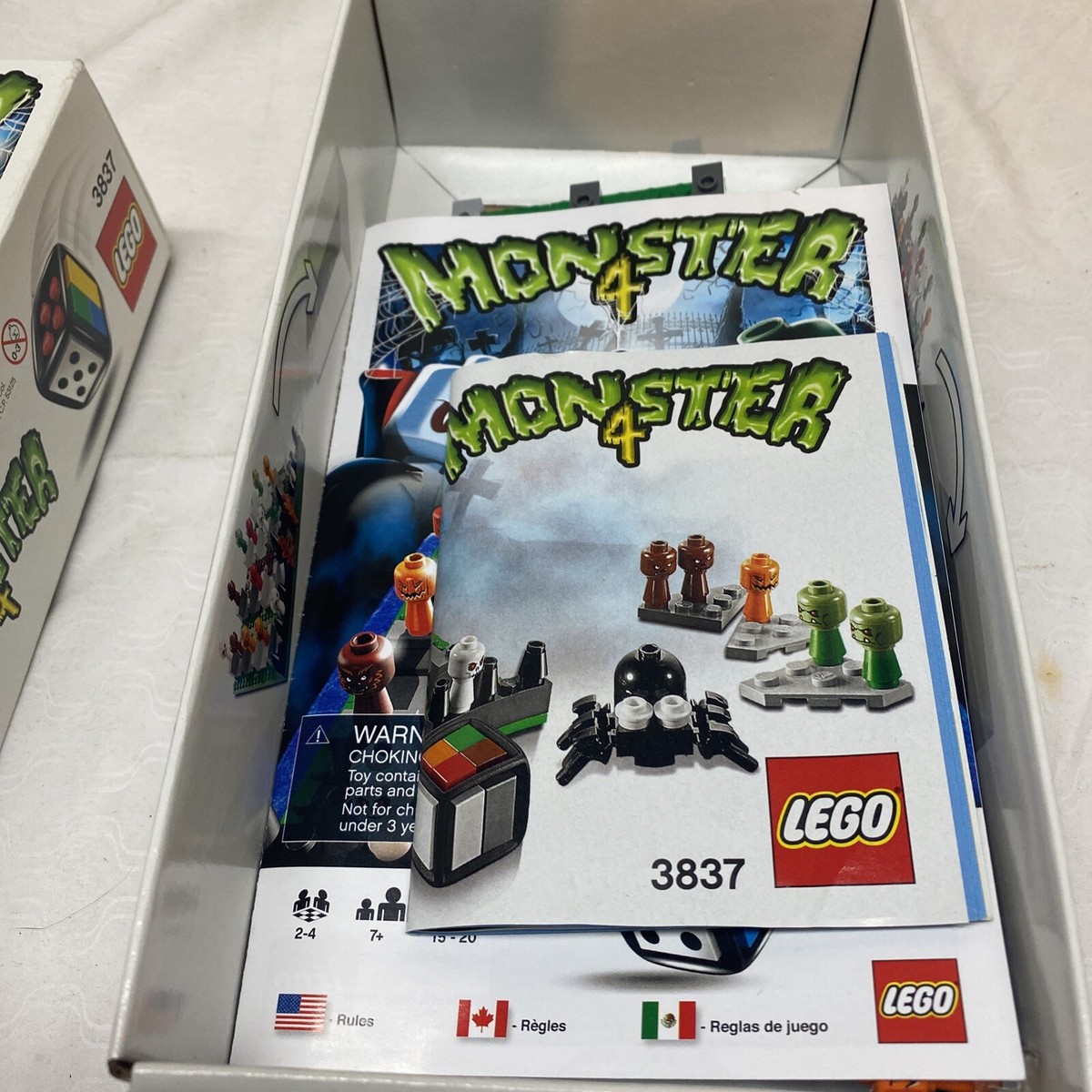 LEGO Games Monster 4 (3837) Complete 673419131124| eBay