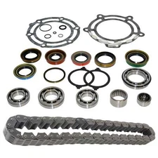 1994+ Jeep NP231J Transfer Case Rebuild Kit Bearings Gaskets Seals Borg 1" Chain