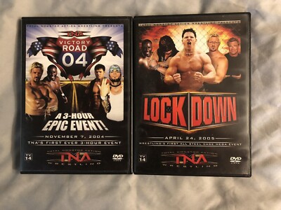 TNA Wrestling: Lockdown 2005 + Victory Road 2006 / 4 Disc Set