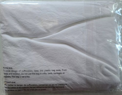 Brooklinen Classic Duvet & Pillow Covers Set TWIN/XL | CREAM/WHITE (R. $175) #10 - Picture 6 of 8