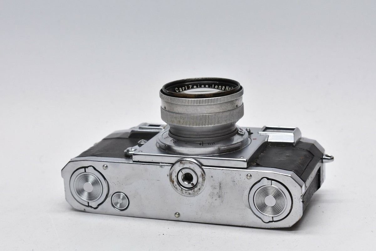 ZEISS IKON Contax Ⅱ型 Sonnar 50mm F1.5 NEAR MINT] Contax Zeiss Ikon IIa Black Dial w/ Sonnar 50mm