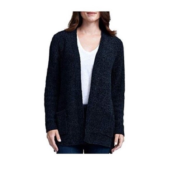 Chenille Cardigan Womenss 