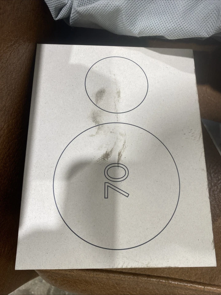 Google Nest learning thermostat 4th gen w/ temperature sensor GOLD  ga05171 - Image 2 of 2