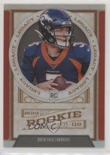 2019 Panini Chronicles Legacy Update Rookies Red 82/99 Drew Lock #210 xs4