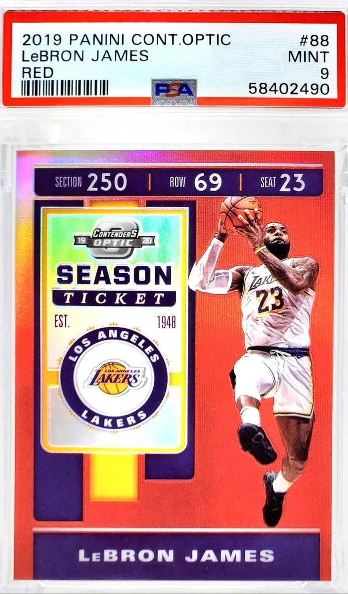 2019-20 Panini Contenders Optic - LeBron James #88 for sale | eBay