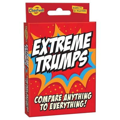 Cheatwell Extreme Trumps Kartenspiel Für Die Familie Party Spiel ab 8 Jahren