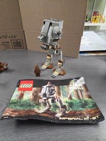LEGO Star Wars LOT - Sets 7106, 7127, & 7139 - Ewoks, AT-ST, R2-D2 & C-3PO - MFs