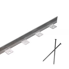 40 Ft. L X 1.24 W X 1.74 In. H Aluminum Mill No-Dig Landscape and Paver Edging