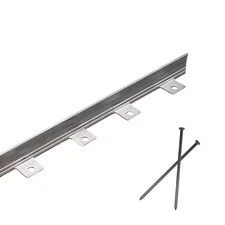 40 Ft. L X 1.24 W X 1.74 In. H Aluminum Mill No-Dig Landscape and Paver Edging