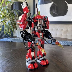 LEGO Ninjago Movie #70615: Kai&rsquo;s Fire Mech | Sold As Pictured | Free Shipping!!!