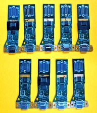 (Lot of 9) Dell Latitude 7320 Left Side USB-C Port IO Circuit Board LS-K371P