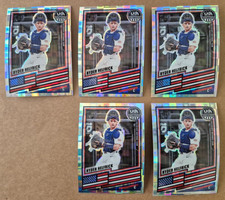 5x Lot 2026 Panini Prizm Stars & Stripes Silver Pandora RYDER HELFRICK RC cards
