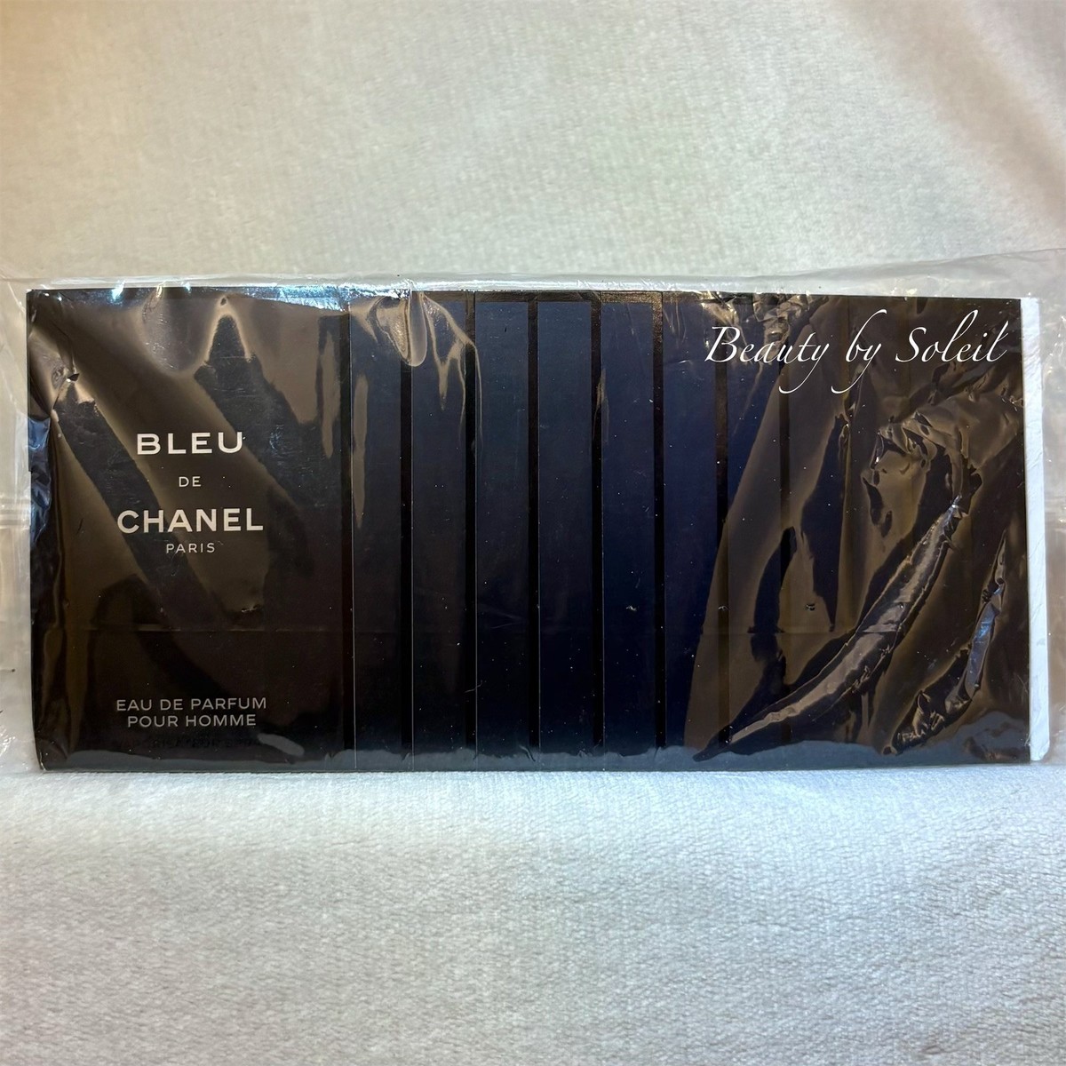 12x Chanel Bleu de Chanel Eau de Parfum Sample Sprays .05oz, 1.5ml