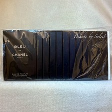 12x Chanel Bleu de Chanel Eau de Parfum Sample Sprays .05oz, 1.5ml Each Sealed