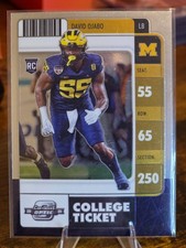 2022 Panini Chronicles Draft Picks - Contenders Optic David Ojabo #21 RC Ravens