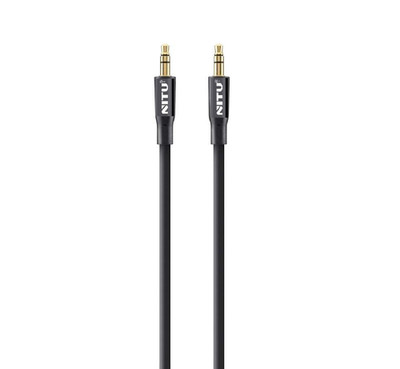Galaxy A52 AUX Kabel 1 Meter 3,5mm Stecker auf 3,5mm Stecker schwarz Audio Auto Player 