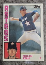 1984 Topps Baseball Card #470 NOLAN RYAN - NM-MINT+