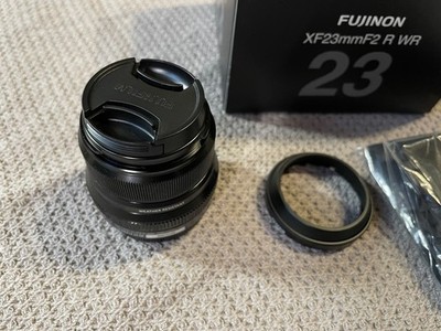 Fujifilm Fuji Fujinon XF23mm F2 R WR Objektiv Schwarz, wie neu