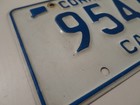 1990s Connecticut Camper License Plate 95476 — photo 3