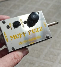 Vintage Electro-Harmonix Muff Fuzz Inline Plug-In Pedal – 1970s USA – Fuzz/Boost