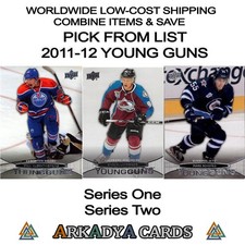 2011-12 Upper Deck Series ONE / TWO Young Guns PICK FROM LIST